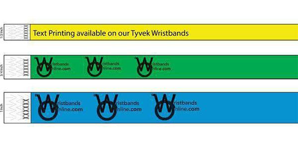 3/4" Value Line Wristbands Solid Colors