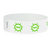 3/4" Tyvek Green Suns Wristbands