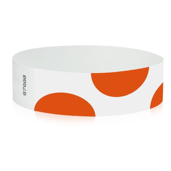 Orange Half Circles