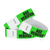 3/4" Tyvek Age Verified on Green Wristbands