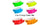 CASH TAG 3 - 5 Tabs Vinyl Wristbands 500 Box