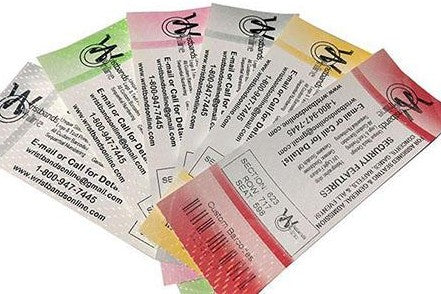 Thermal Event Tickets Hologram Through Out