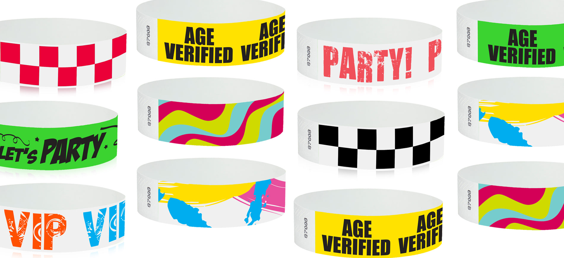 Llegadas Wrist Band TrendyWristbands - Event Wristbands