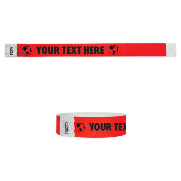 3/4" Tyvek History Museum Wristbands