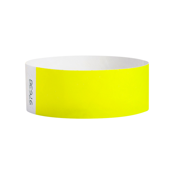 1" Tyvek Solid Color Wristbands