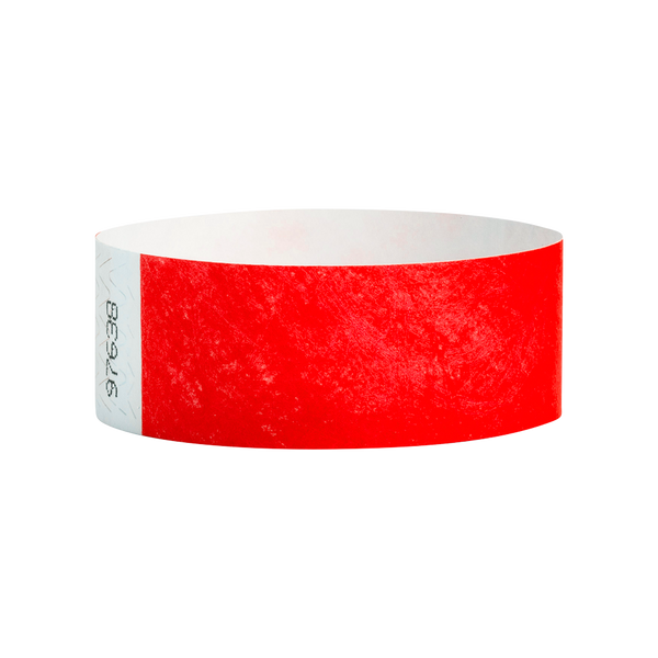 1" Tyvek Solid Color Wristbands