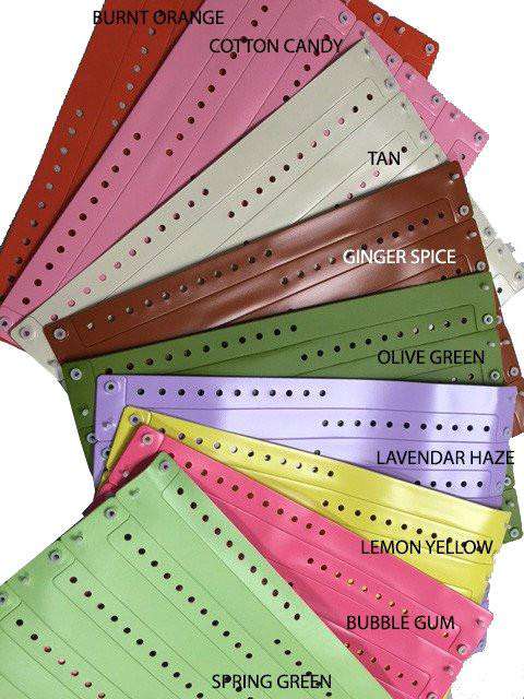 Vinyl Wristband Alternative Solid Colors